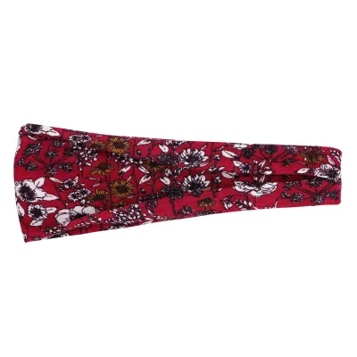 Boho Geometric Print Elastic Wide Sport Headband for Women