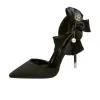 Black 10cm High Heels