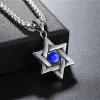 Hexagram Blue Diamond