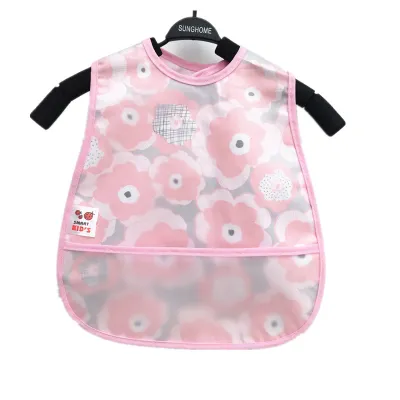 Kids Cute Cartoon Pattern Waterproof Bib