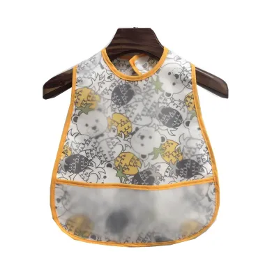 Kids Cute Cartoon Pattern Waterproof Bib