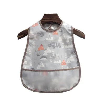 Kids Cute Cartoon Pattern Waterproof Bib