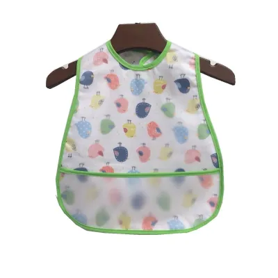 Kids Cute Cartoon Pattern Waterproof Bib