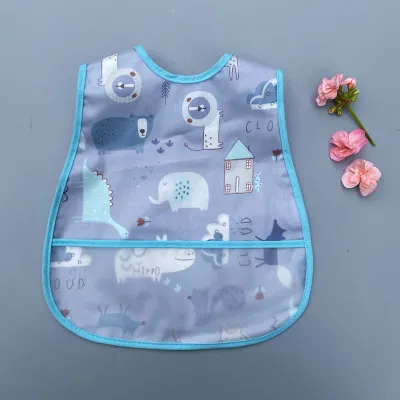 Kids Cute Cartoon Pattern Waterproof Bib