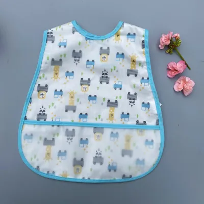 Kids Cute Cartoon Pattern Waterproof Bib
