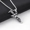 Dagger + Stainless Steel Chain