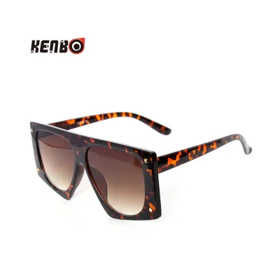 Women Chic Large Frame Square All-match Sunglasses