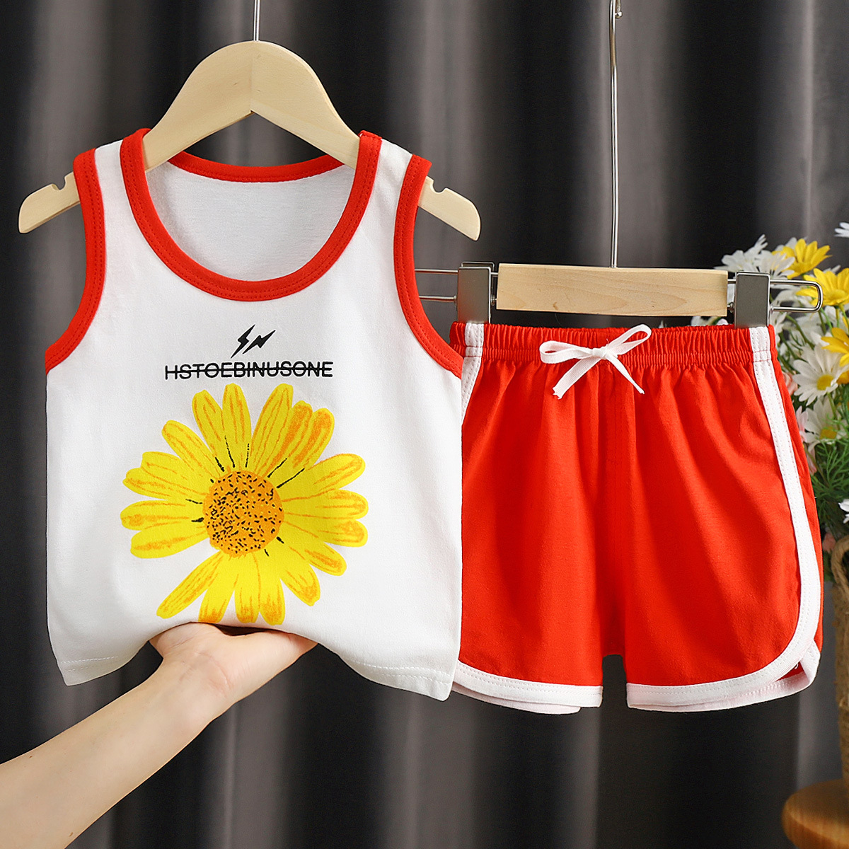 Wholesale Kids Casual Round Neck Short Sleeve Cartoon T