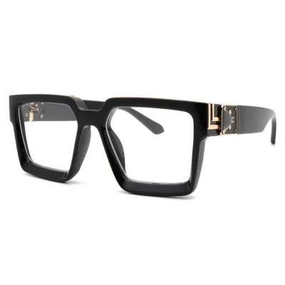Men Retro Large Square Frame All-match Sunglasses