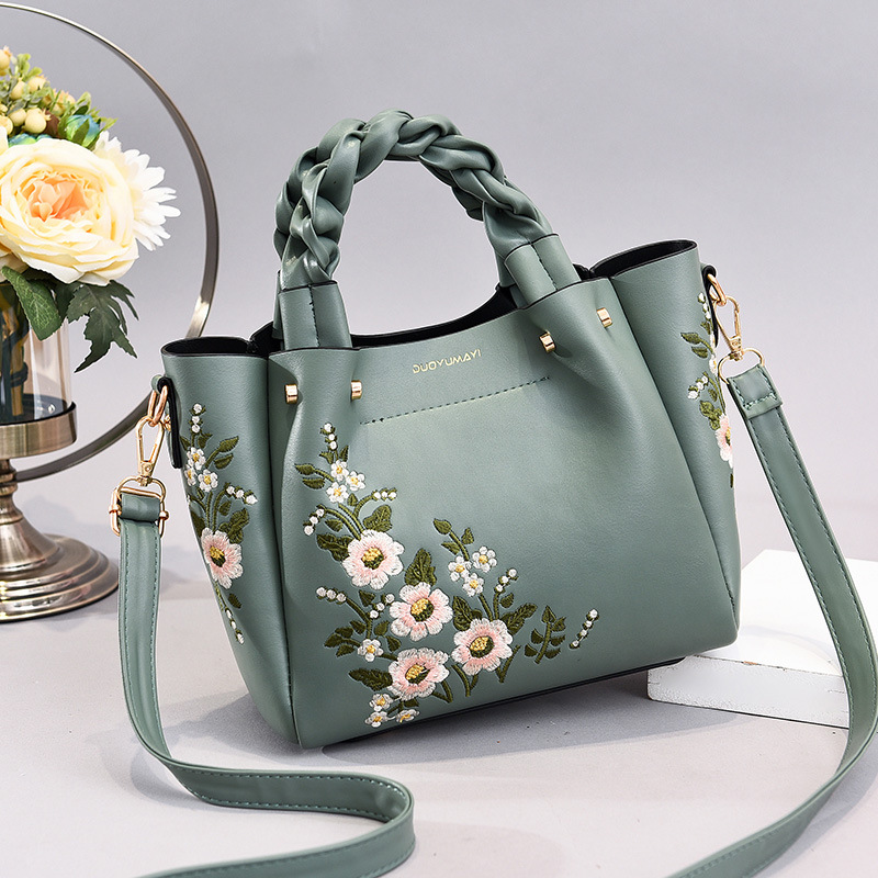 Wholesale Women Vintage Flower Design Graphic Pattern Solid