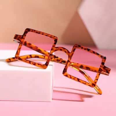 Kids Personality Large Frame Square Shade UV Protection Sunglasses