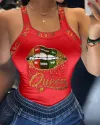 Red Lips Letters