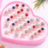 1#Love Boxed Rings 36-Pearl