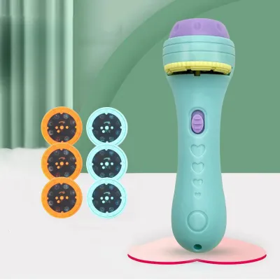 Kids Creative Early Education Dinosaur Animal Pattern Luminous Projection Flashlight