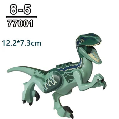 Kids Jurassic Assembling Puzzle Dinosaur Blocks Plastic Building Toy Set for Boys Girls