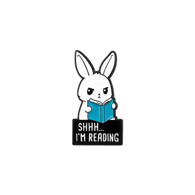 Cute Cartoon Rabbit Shape Enamel Alloy Brooch