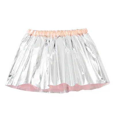 Girls Hot Stamping Lining Mesh Rainbow Princess Skirt (0-3T)