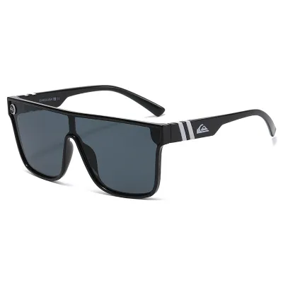 Unisex Outdoor Anti-UV All-match One-Piece Square Sunglasses