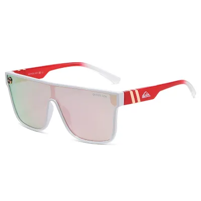 Unisex Outdoor Anti-UV All-match One-Piece Square Sunglasses