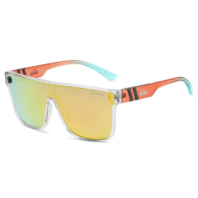 Unisex Outdoor Anti-UV All-match One-Piece Square Sunglasses