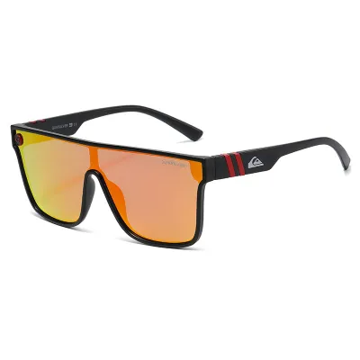 Unisex Outdoor Anti-UV All-match One-Piece Square Sunglasses