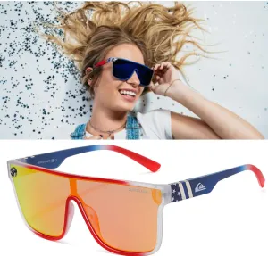 Unisex Outdoor Anti-UV All-match One-Piece Square Sunglasses