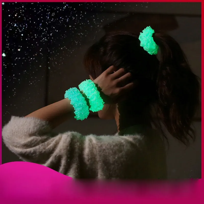 Luminous Hair Tie for Women and Girls - Star Style Winnie the Pooh Accessories