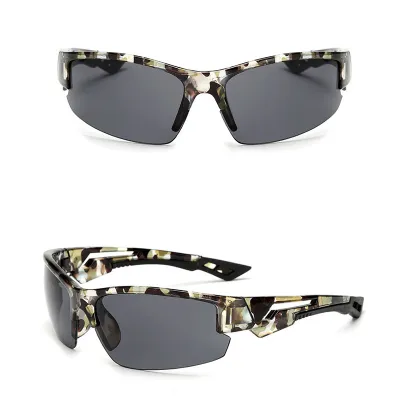 Men Classic Outdoor Camouflage Frame Sunglasses