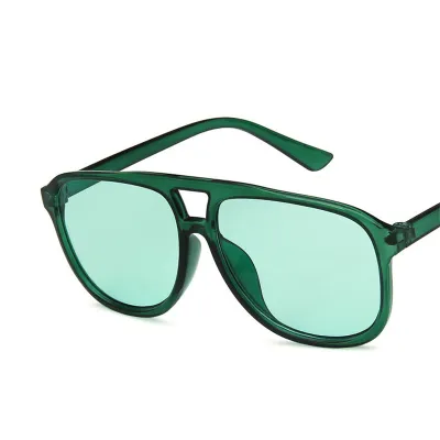 Women Unique Oversized Frame All-match Sunglasses Pilot Classic UV400