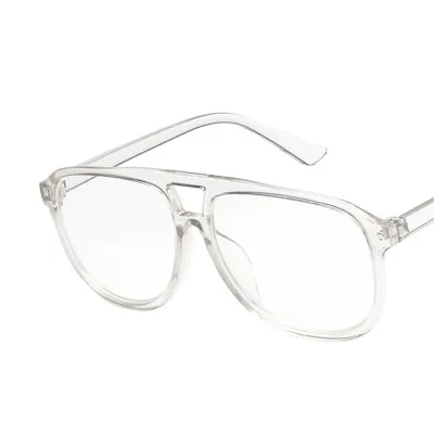 Women Unique Oversized Frame All-match Sunglasses Pilot Classic UV400