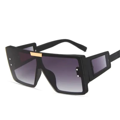 Women Classic Oversized Goggle Sunglasses All-match UV400 Anti-Reflective