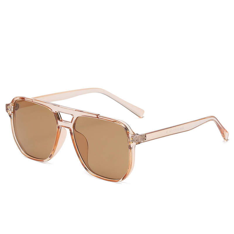 Wholesale Women Vintage Square Frame All-match Sunglasses