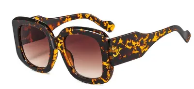 Women Classic Oversized Frame All-match Square Sunglasses