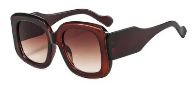 Women Classic Oversized Frame All-match Square Sunglasses