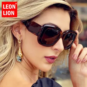 Women Classic Oversized Frame All-match Square Sunglasses
