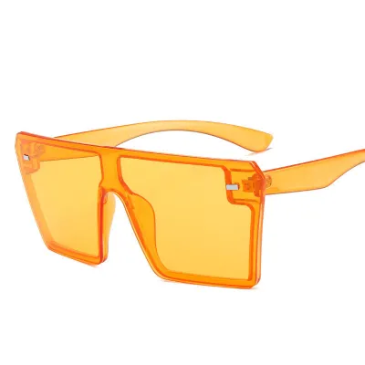 Women Oversized Square Acrylic Sunglasses Photochromic UV400