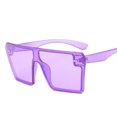 Women Oversized Square Acrylic Sunglasses Photochromic UV400