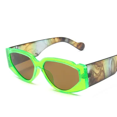 Women Classic Cat Eye Acrylic Frame Sunglasses