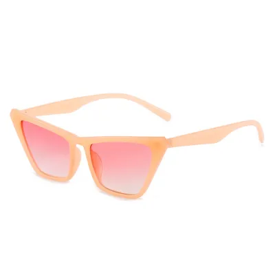 Women Retro Cat Eye Shape Sunglasses UV400