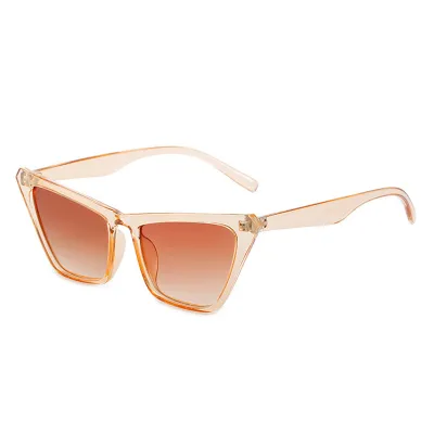 Women Retro Cat Eye Shape Sunglasses UV400