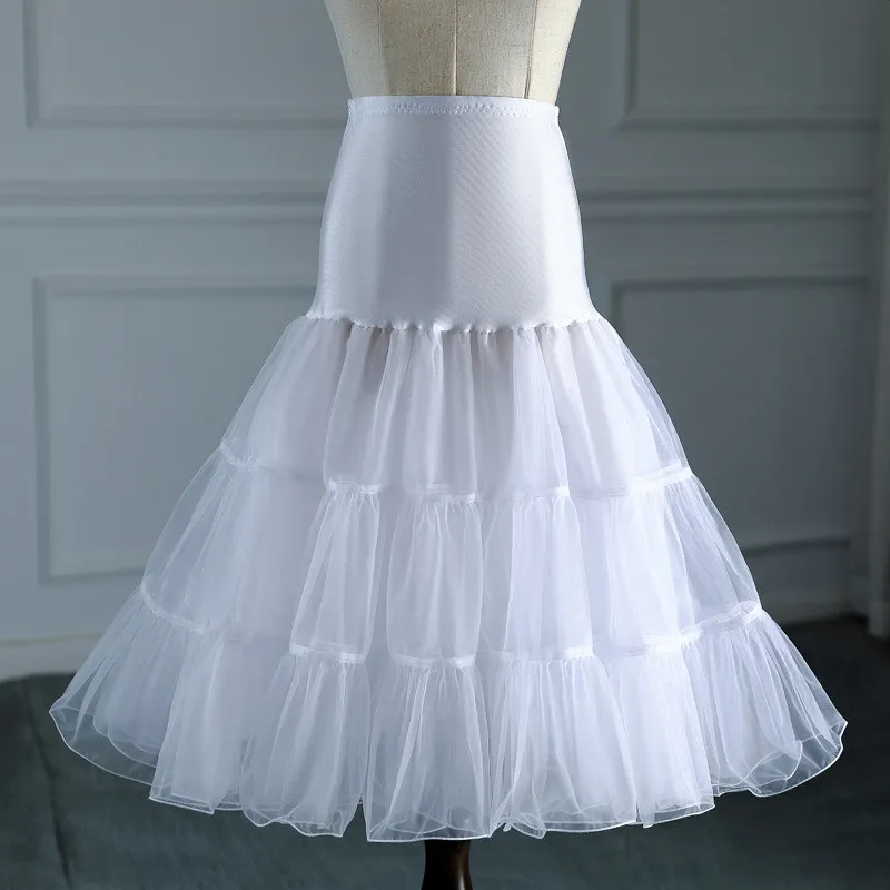 Women Elegant Solid Color Vintage Mesh Patchwork Skirt with Crystal Yarn