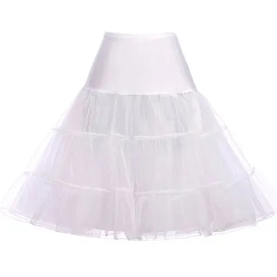 Women Elegant Solid Color Vintage Mesh Patchwork Skirt with Crystal Yarn