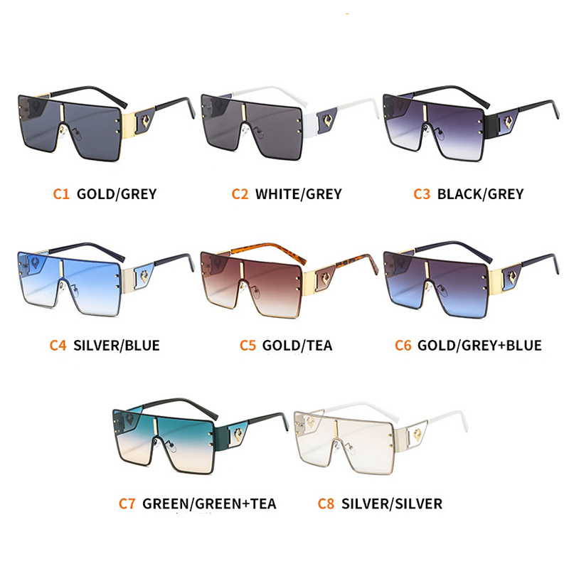 Wholesale Unisex Classic Large Square Frame Design All-match