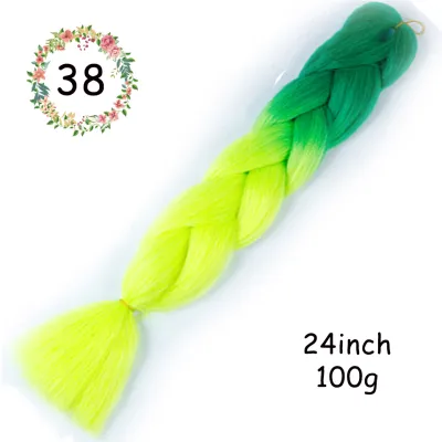 24 Inch Jumbo Braids Synthetic Hair Extensions Beauty Wigs