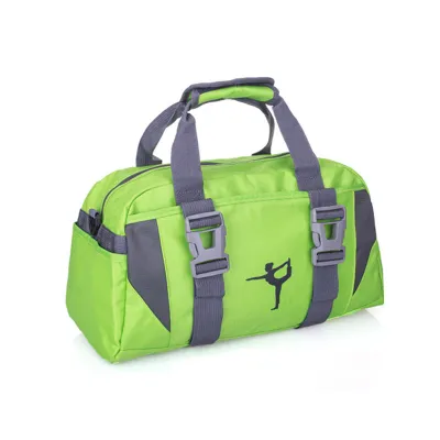 Yoga Fitness Waterproof Nylon Training Travel Duffel Gym Shoulder Bag