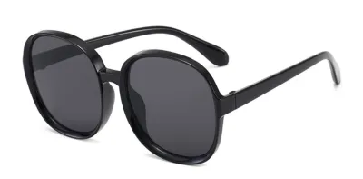 Women Retro Oversized Round Frame All-match Sunglasses