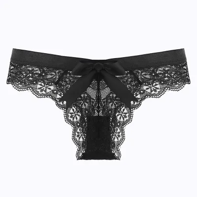 Women Sexy Lace Hollow Out Low Waist Panty