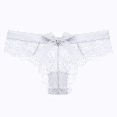 Women Sexy Lace Hollow Out Low Waist Panty