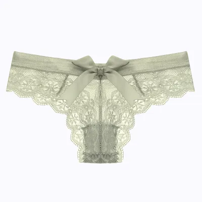 Women Sexy Lace Hollow Out Low Waist Panty