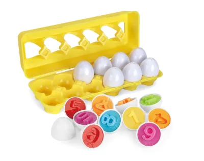 Enlightenment Color Egg Shape Geometric Shape Wisdom Matching Egg Kids Educational Toy